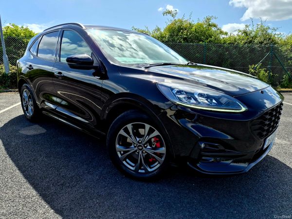 Ford Kuga SUV, Petrol Plug-in Hybrid, 2021, Black