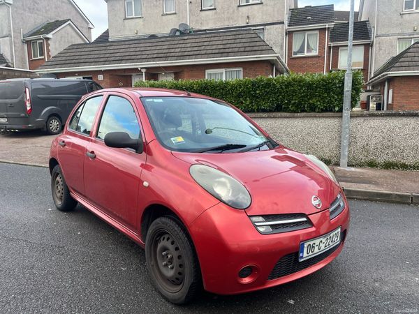 Nissan Micra Hatchback, Petrol, 2006, Red
