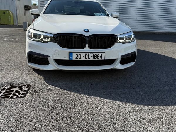 BMW 5-Series Saloon, Diesel, 2020, White