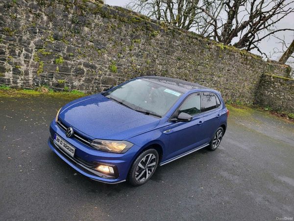 Volkswagen Polo Hatchback, Petrol, 2021, Blue