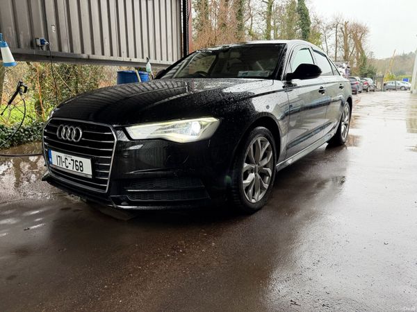 Audi A6 Saloon, Diesel, 2017, Black