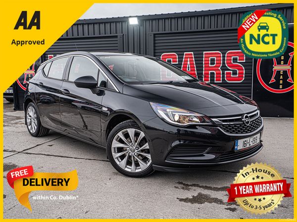 Opel Astra Hatchback, Petrol, 2016, Black