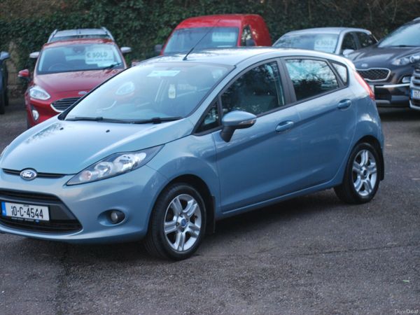 Ford Fiesta Hatchback, Petrol, 2010, Blue