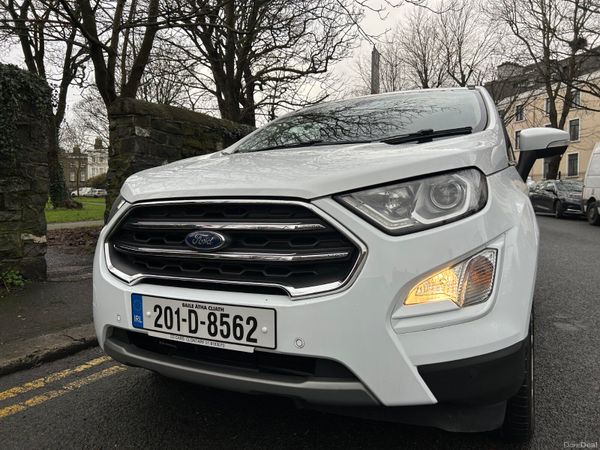 Ford EcoSport SUV, Petrol, 2020, White