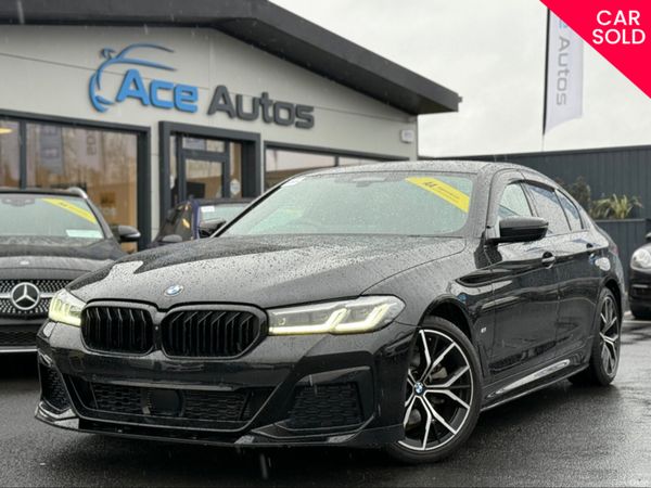 BMW 5-Series Saloon, Diesel, 2021, Black