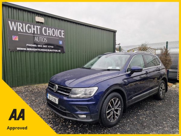 Volkswagen Tiguan SUV, Diesel, 2018, Blue