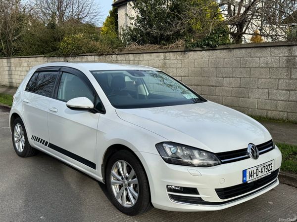 Volkswagen Golf Hatchback, Petrol, 2014, White