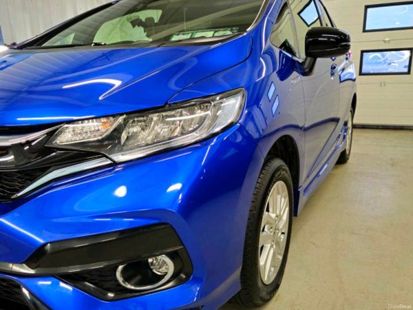 Honda Fit Hatchback, Petrol Hybrid, 2019, Blue