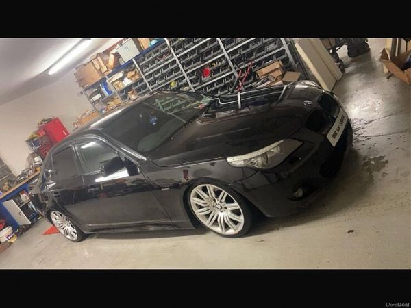 BMW 5-Series Saloon, Diesel, 2008, Black