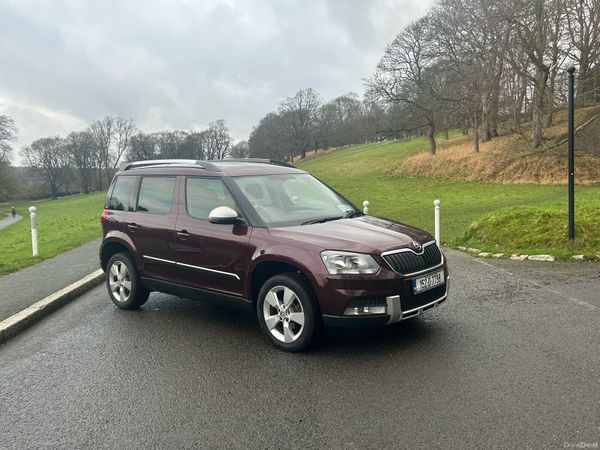 Skoda Yeti SUV, Diesel, 2015, Red