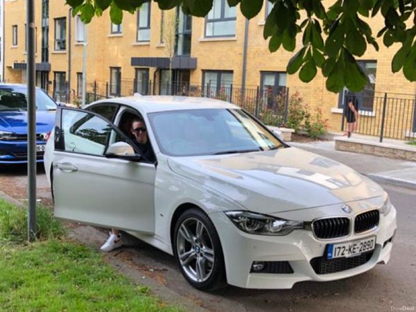 BMW 3-Series Saloon, Petrol Plug-in Hybrid, 2017, White