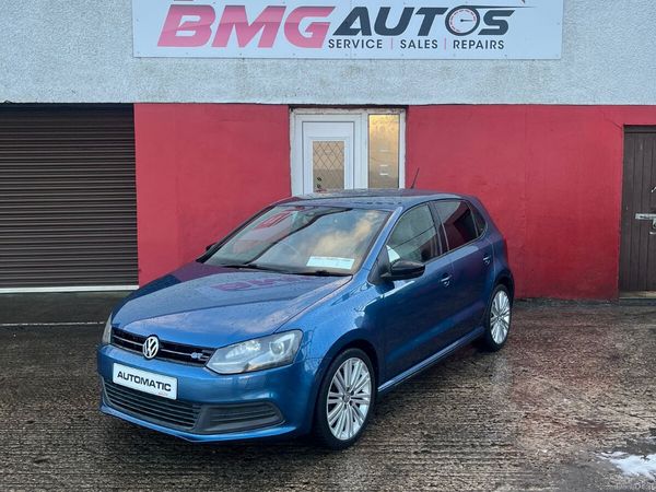 Volkswagen Polo Hatchback, Petrol, 2014, Blue