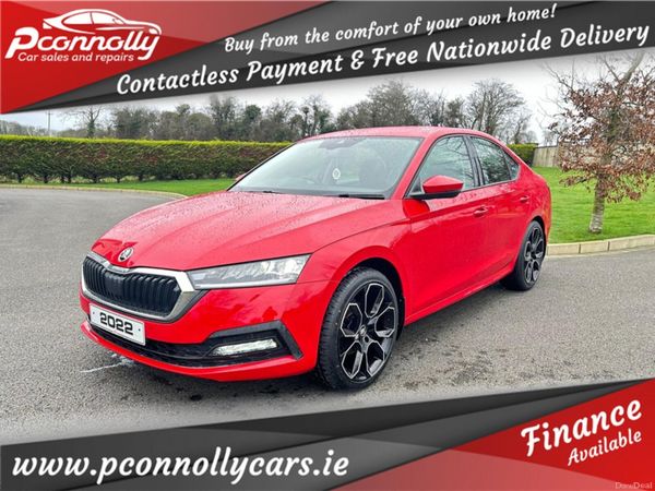 Skoda Octavia Hatchback, Diesel, 2022, Red
