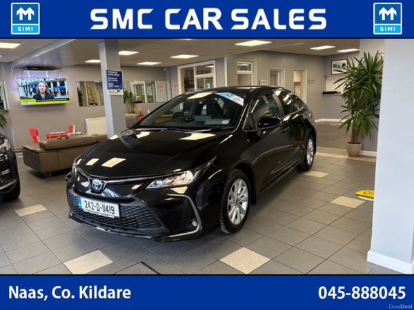 Toyota Corolla Saloon, Petrol Hybrid, 2024, Black