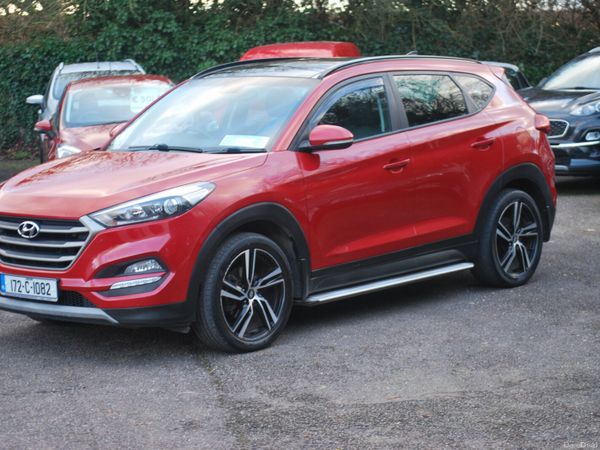 Hyundai Tucson SUV, Diesel, 2017, Red