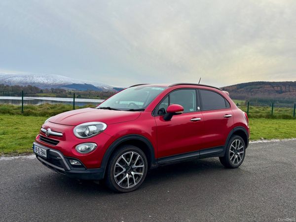 Fiat 500X SUV, Diesel, 2016, Red