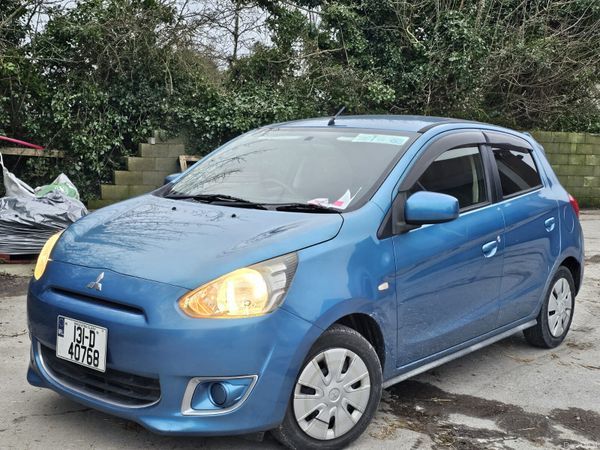 Mitsubishi Mirage Hatchback, Petrol, 2013, Blue