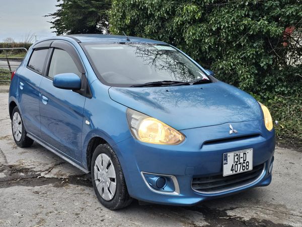 Mitsubishi Mirage Hatchback, Petrol, 2013, Blue