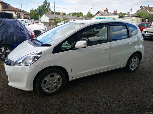 Honda Fit Hatchback, Petrol Hybrid, 2012, White