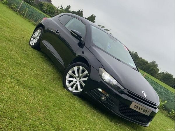 Volkswagen Scirocco Hatchback, Diesel, 2009, Black