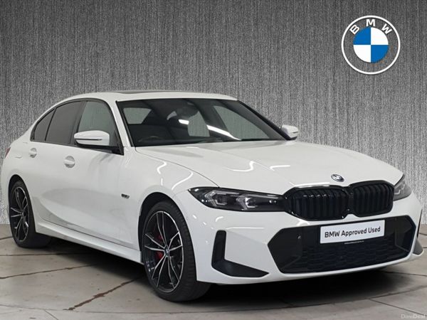 BMW 3-Series Saloon, Petrol Plug-in Hybrid, 2023, White