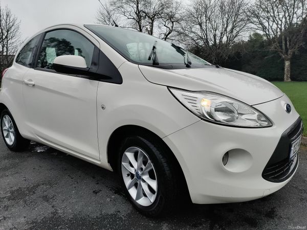 Ford KA Hatchback, Petrol, 2013, White