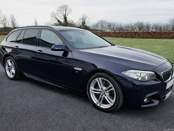 BMW 5-Series Estate, Diesel, 2016, Black
