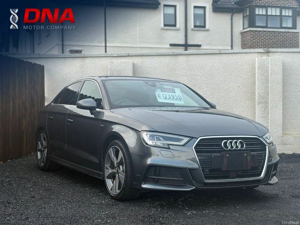 Audi A3 Saloon, Petrol, 2018, Grey