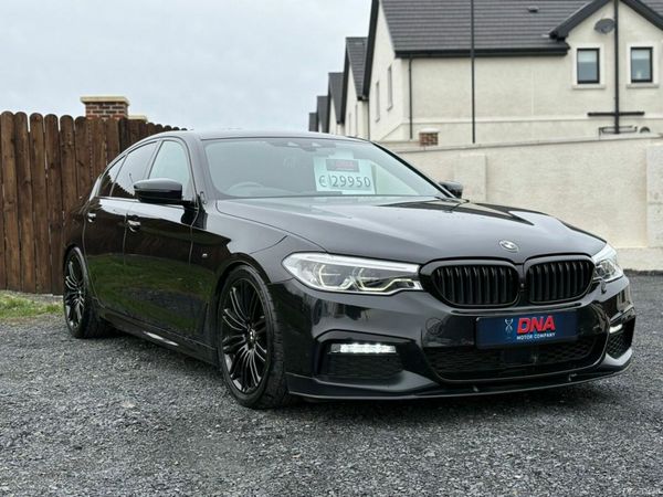 BMW 5-Series Saloon, Diesel, 2018, Black