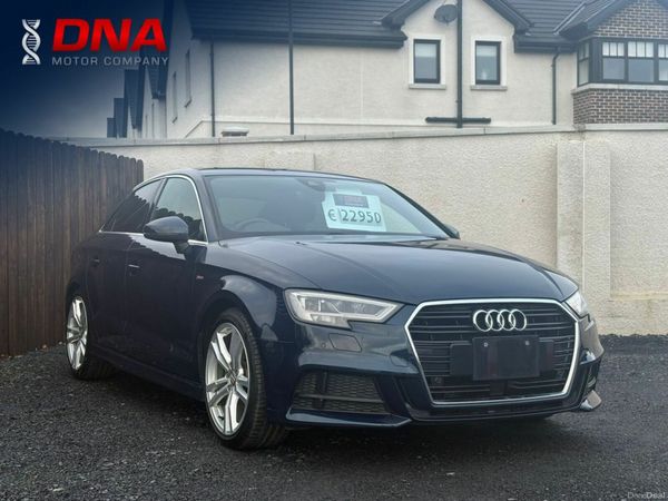 Audi A3 Saloon, Petrol, 2019, Blue
