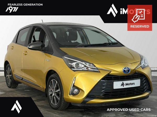 Toyota Yaris SUV, Petrol Hybrid, 2019, Yellow