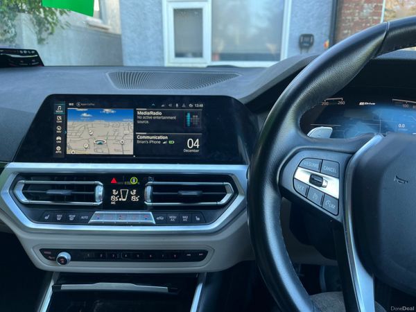 BMW 3-Series Saloon, Petrol Plug-in Hybrid, 2020, Blue