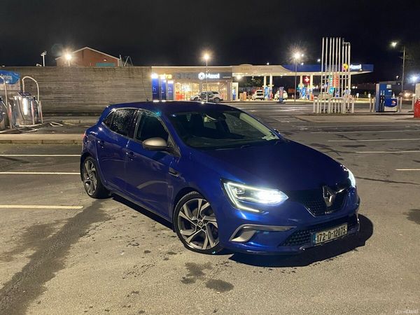Renault Megane Hatchback, Petrol, 2017, Blue