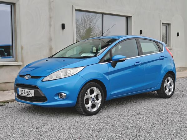 Ford Fiesta Hatchback, Petrol, 2009, Blue