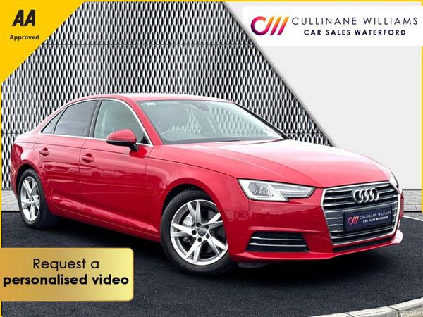 Audi A4 Saloon, Diesel, 2018, Red
