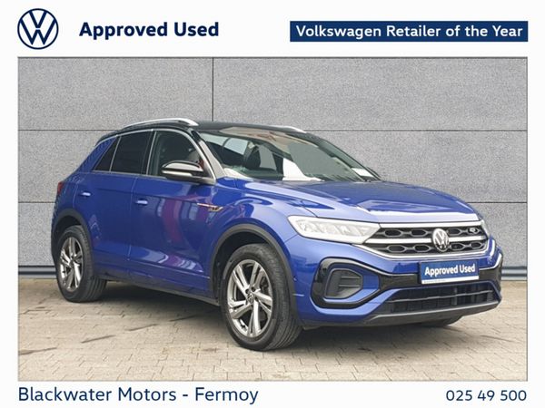 Volkswagen T-Roc SUV, Petrol, 2023, Black