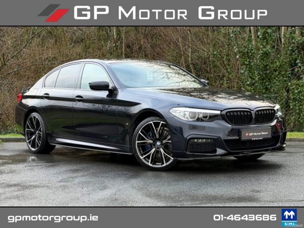 BMW 5-Series Saloon, Petrol Plug-in Hybrid, 2020, Black