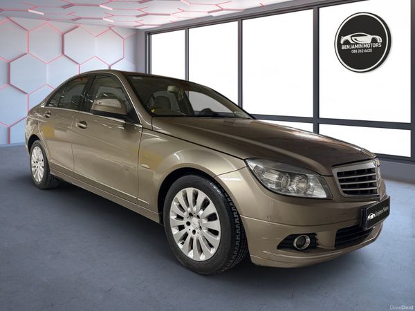 Mercedes-Benz C-Class Saloon, Petrol, 2008, Beige