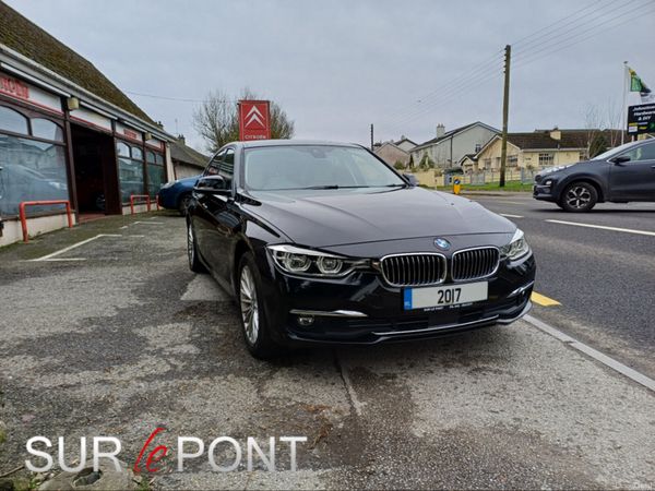 BMW 3-Series Saloon, Diesel, 2017, Black