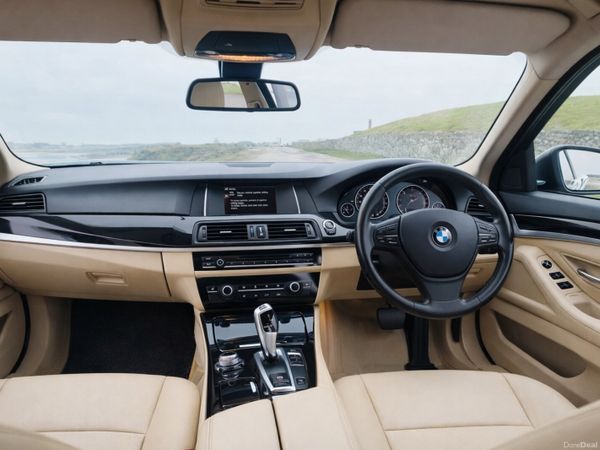 BMW 5-Series Saloon, Diesel, 2013, Black