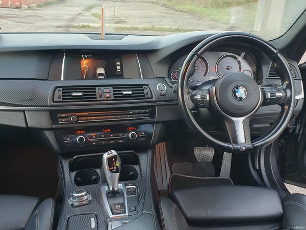 BMW 5-Series Saloon, Diesel, 2014, Grey