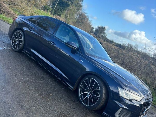 Audi A6 Saloon, Diesel, 2018, Blue
