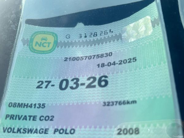 Volkswagen Polo Hatchback, Diesel, 2008, Black