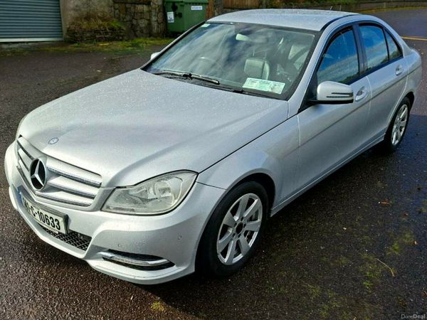 Mercedes-Benz C-Class Saloon, Diesel, 2014, Silver