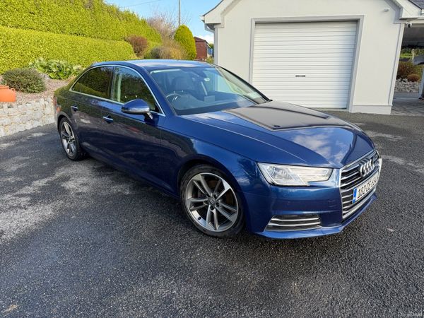 Audi A4 Saloon, Diesel, 2018, Blue