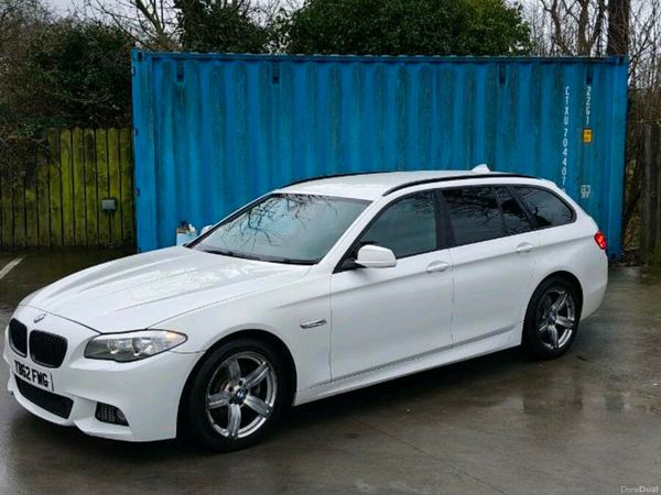 BMW 5-Series Estate, Diesel, 2012, White