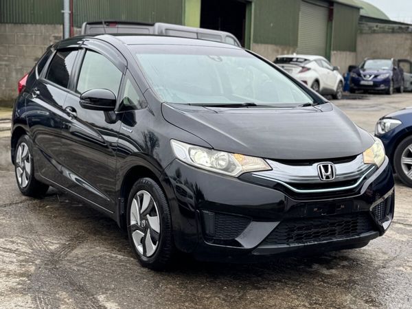 Honda Fit Hatchback, Petrol Hybrid, 2015, Black