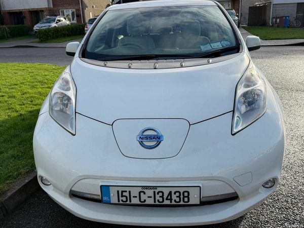 Nissan Leaf Hatchback, Electric, 2015, White