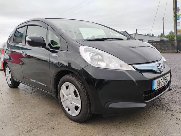 Honda Fit Hatchback, Petrol Hybrid, 2013, Black