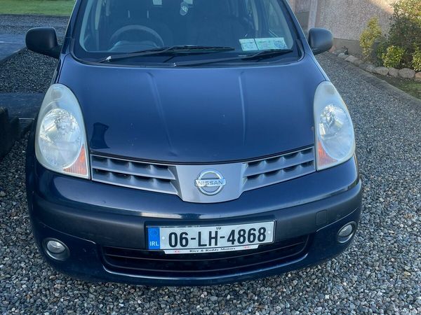 Nissan Note MPV, Petrol, 2006, Blue
